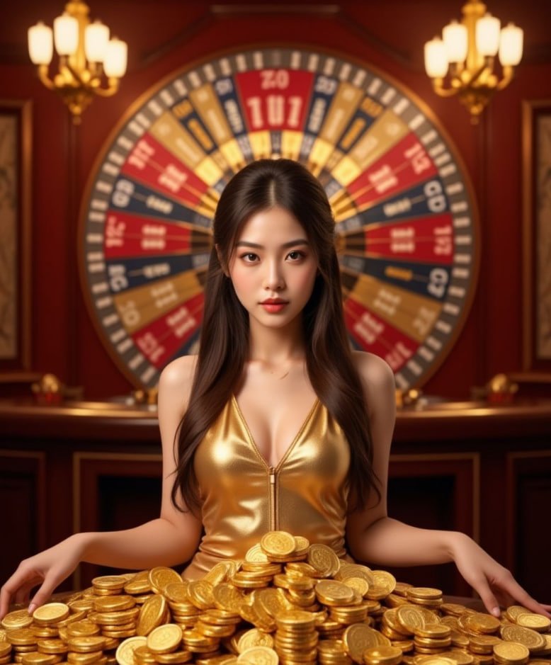 Dragon Tiger live-dealer table on link inatogel showing two card positions