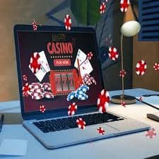 Live Lucky Twins card game table at link inatogel studio with multi-camera feed
